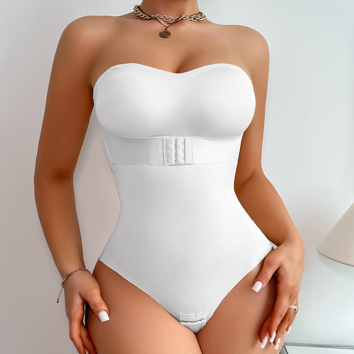 Sculpt & Smooth Waist Shaping Bodysuit - Invisible Seamless Body Contouring Shapewear