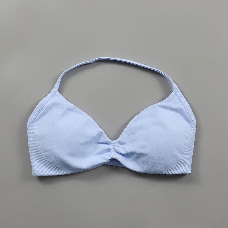ESSENZA High-Impact Halter Sports Bra
