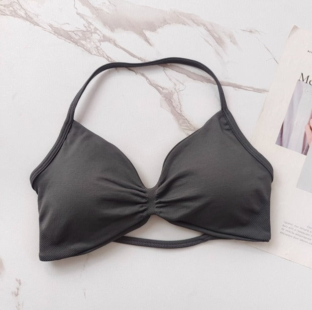 ESSENZA High-Impact Halter Sports Bra