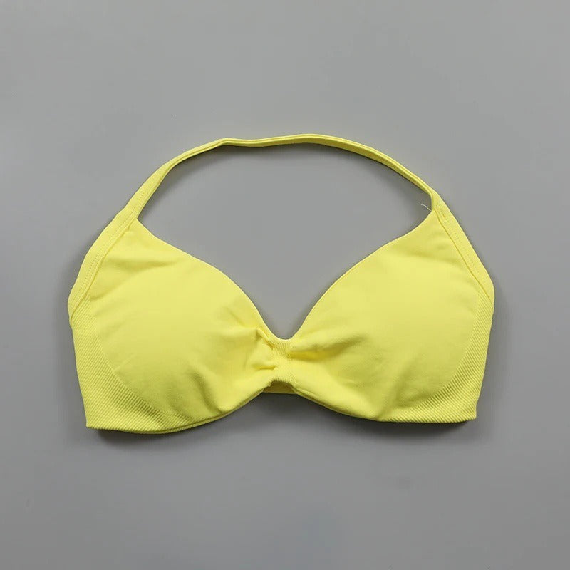 ESSENZA High-Impact Halter Sports Bra