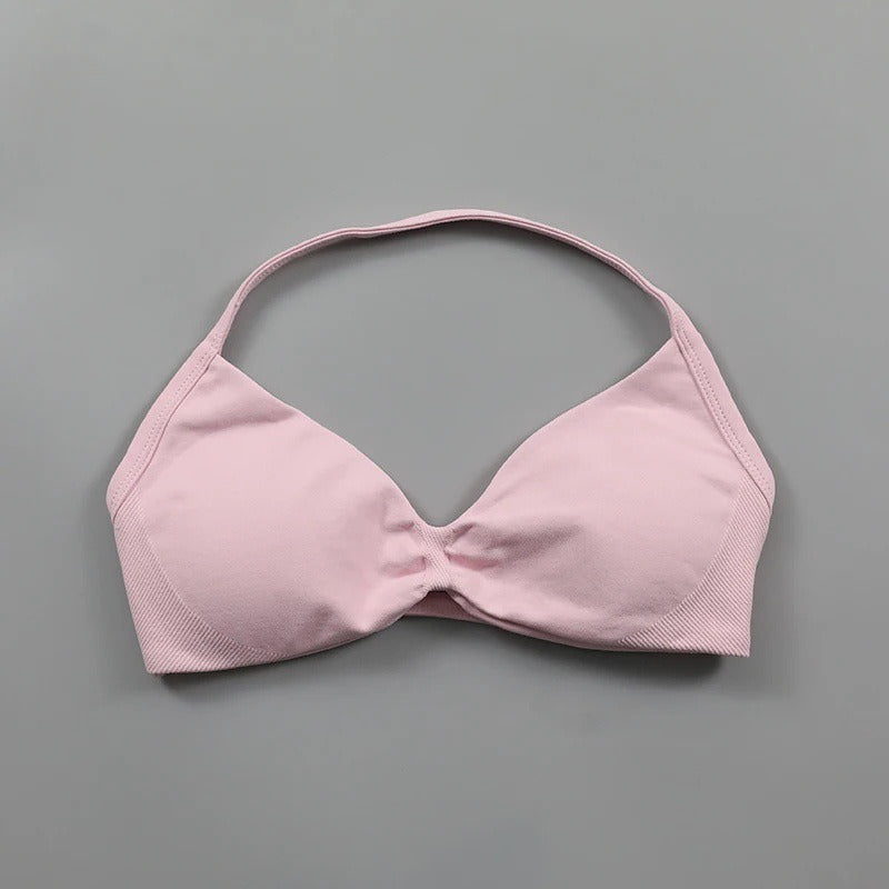 ESSENZA High-Impact Halter Sports Bra
