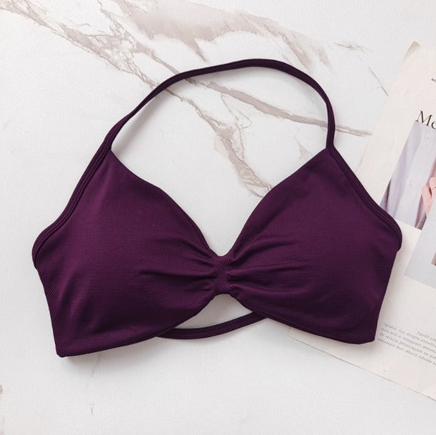 ESSENZA High-Impact Halter Sports Bra