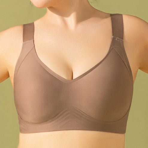 Premium Seamless Gathering Bra - Everyday Comfort & Support