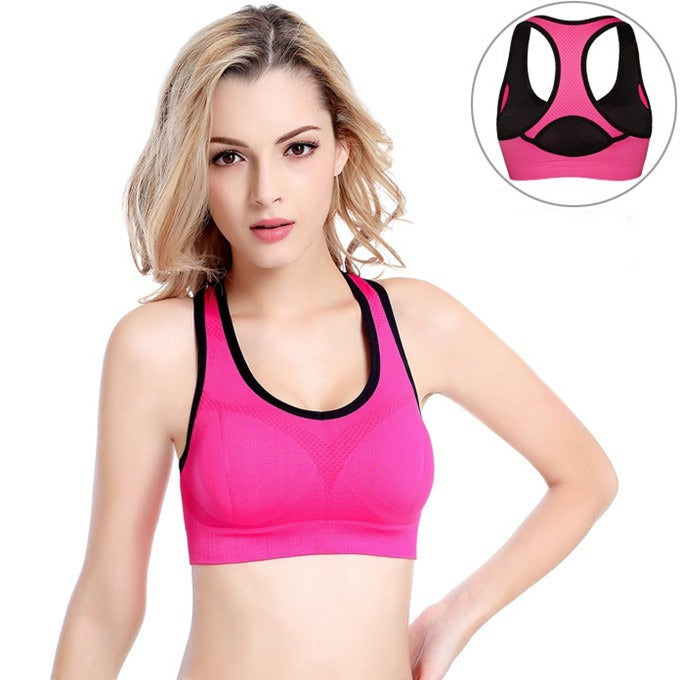 Premium Sports Bra - Hollow Vest Design | High Impact Support