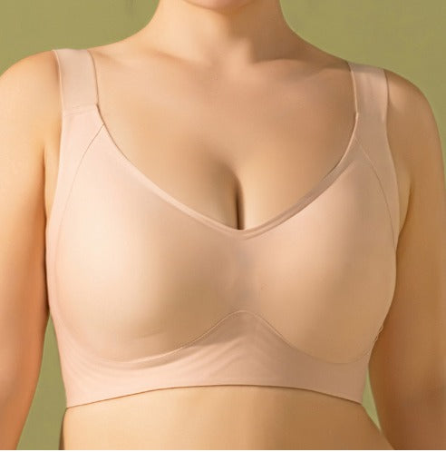 Premium Seamless Gathering Bra - Everyday Comfort & Support