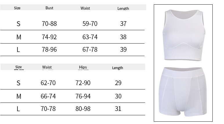 ESSENZA Active Vest & Shorts Set